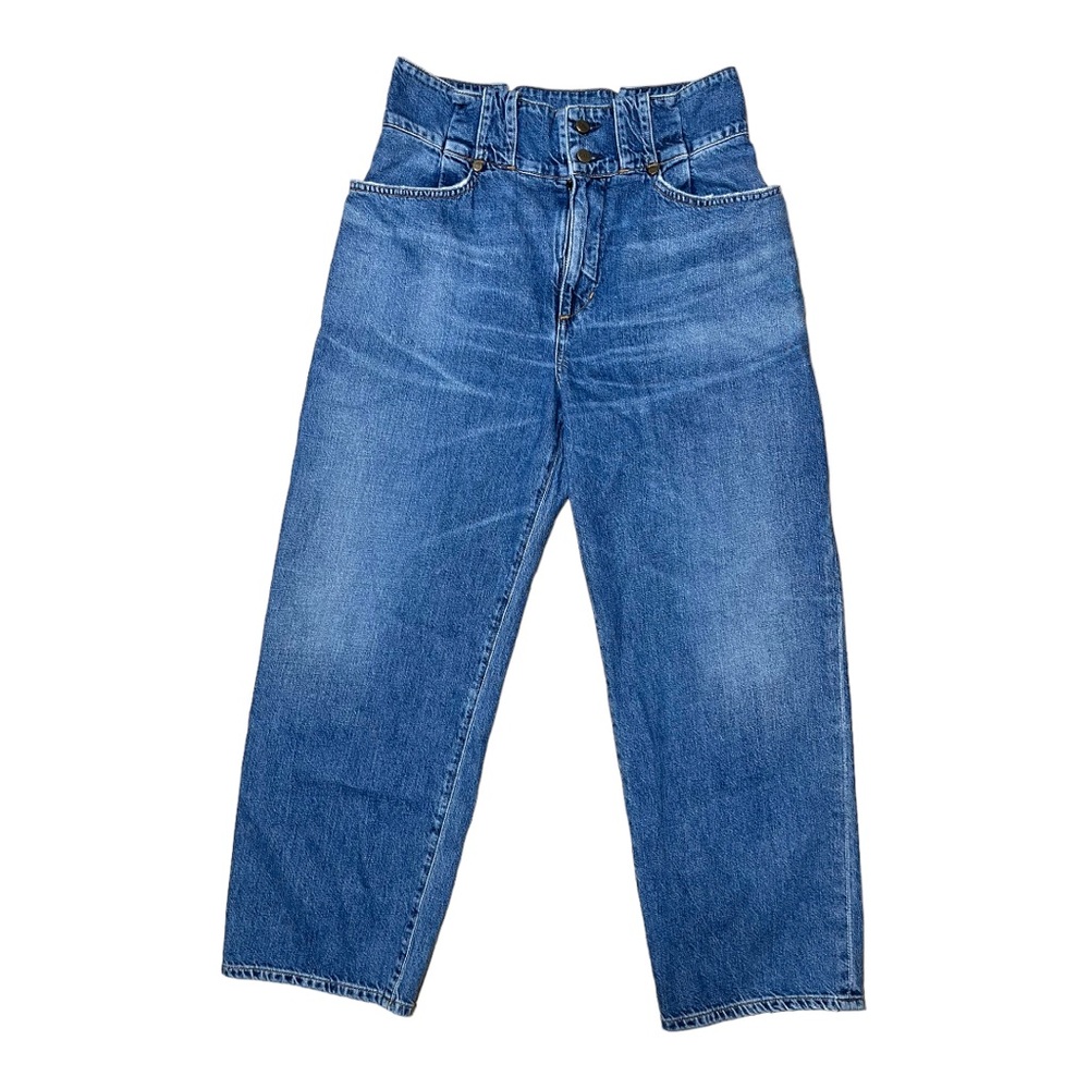 Jean Atelier XO Barney’s NewYork Cinched High Waist Jeans